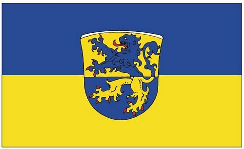 Fahne/Flagge Laubach Hessen 90 x 150 cm