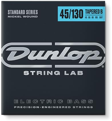 Dunlop Dbn40100 Nickel Bass Saiten, Light .040 - .100, 4 Saiten/Lot 5 Saiten Medium/Heavy Tapered