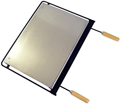 EL ZORRO Imex 71602 – BBQ-järn, rostfritt stål. 56 x 41 cm