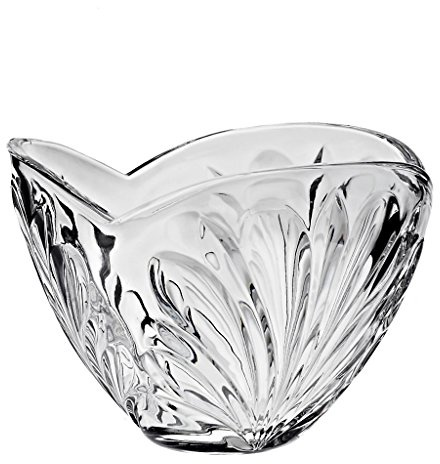 Schale Obstschale Salatschüssel Rosalilli Transparent D 19,5 cm Kristallglas