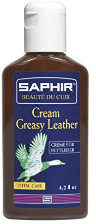 SAPHIR Cirage Crème Cuirs Gras Marron Moyen 125 ml
