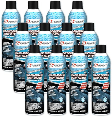 Penray 4620-12PK Non-Chlorinated Brake Cleaner - 14-Ounce Aerosol Can, Case of 12