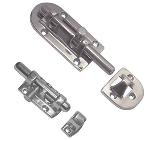 Versandbox24 V4A Edelstahl Bolzenriegel (Größe 1)