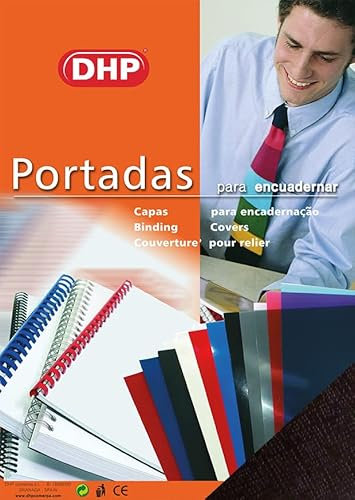 Packung mit 50 Einbanddeckeln, Nr. 8, Format A4, 1.000 g/m², Schwarz