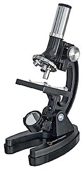 National Geographic 9118100 Nybörjare Mikroskop, 300–1200 X, Svart