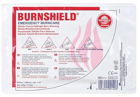 Burnshield Brandwundenverbände, Kompresse, 40 x 60 cm