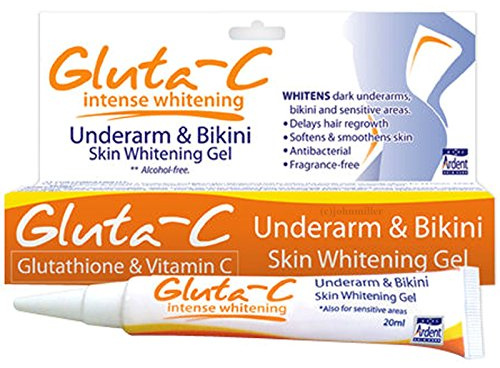 Gluta-C Underarm Bikini Intense Skin Whitening Bleaching Glutathione Gel Cream