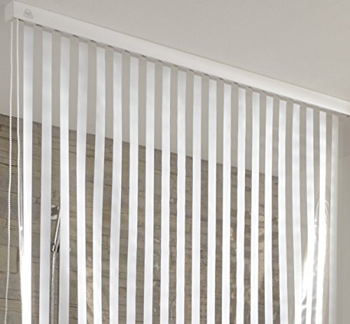 Kleine Wolke 3324100737 Rolle-Dusche, Vinyl weiß 53 x 240 cm