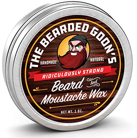 The Bearded Goon's Ridiculously Strong Beard and Moustache Wax - 1 oz (30 ml)