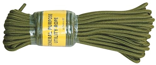 Corde commando 15 m olive, OLIV, 15 m x 7 mm