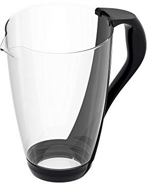 PearlCo Glas-Wasserfilter (anthrazit)- Ersatzkanne ohne Zubehör