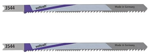 Wolfcraft 2 Stichsägeblätter BiM Länge 130 mm 3544000