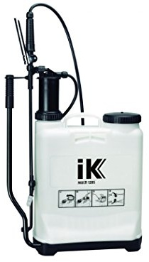 ｉＫ IK Multi 12 BS - Drucksprüher Rucksack - Säurebeständig - Tragegriff - Tropffreier Deckel - 12L - Gepolsterte und Verstellbare Gurte - Für Reinigungs