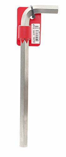 Ventilkasten Bondhus 17186 markiert und Barcode 17 mm Ball End Spitze Hex Schlüssel Innensechskantschlüssel mit briteguard Finish, 280 mm