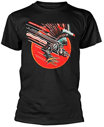 Collector's Mine Judas Priest-Screaming Vengeance - T-shirt - Homme - Noir (Schwarz) - XX-Large (Taille fabricant: S)