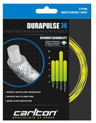 Carlton Durapulse 74 Saiten für Badmintonschläger