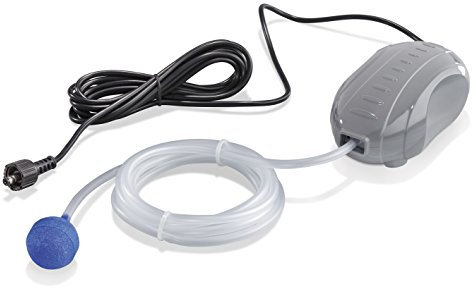 esotec Solar Teichbelüfter Einzelpumpe AIR S, 6-9V/DC 120l/h Ersatzpumpe, Sauerstoffpumpe Gartenteich, Luftpumpe Sauerstoff Versorgung, Teichpumpe, Belüfterpumpe, Zubehörpumpe, IP44 101871