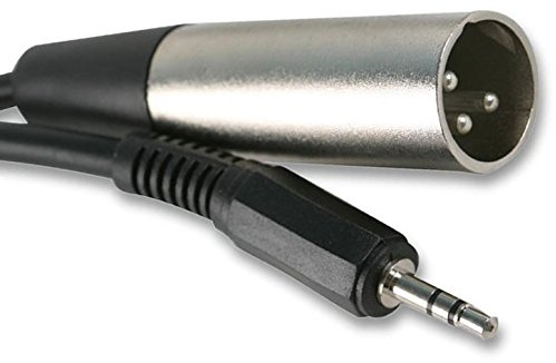 CableStop Câble jack stéréo auxiliaire 3,5 mm vers prise mâle XLR 3 broches 6 m