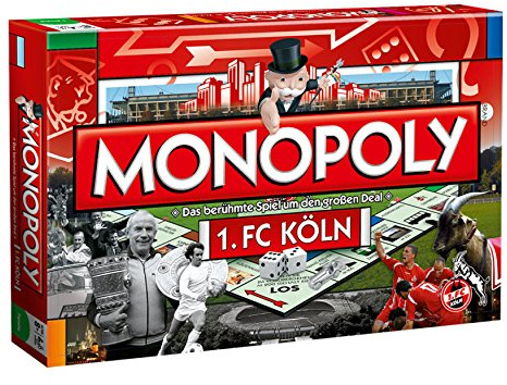 Winning Moves - 00675 - Monopoly 1. FC Köln Brettspiel Gesellschaftsspiel