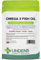 Lindens Omega 3 Fish Oil Capsules - 90 Pack - 3,000mg Daily Intake - UK Made - Supports Normal Function of Healthy Heart, Brain & Eyes - GMP & Letterbox Friendly