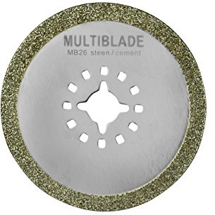 Multiblade Universell Diamant-Sägeblatt (Stein, Beton, Zement) MB26