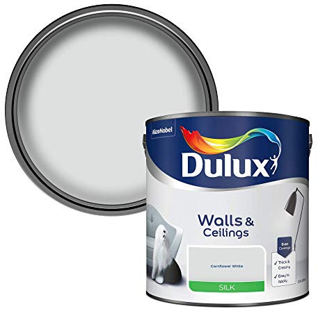 Dulux, pintura satinada Natural Hints, blanco, 500007