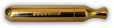 The ORIGINAL Budbomb, World Famous and Patented BUDBOMB Pipe - GOLD
