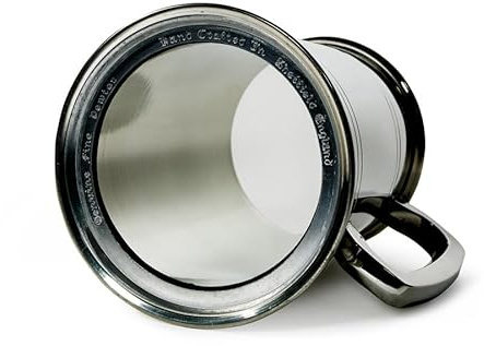 Wentworth Pewter - Zinnkrug mit doppeltem Innenfutter und Glasboden, 1 Pint