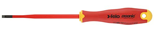 Felo Screwdriver VDE, E-Slim Ergonomic 3.5 x 0.6