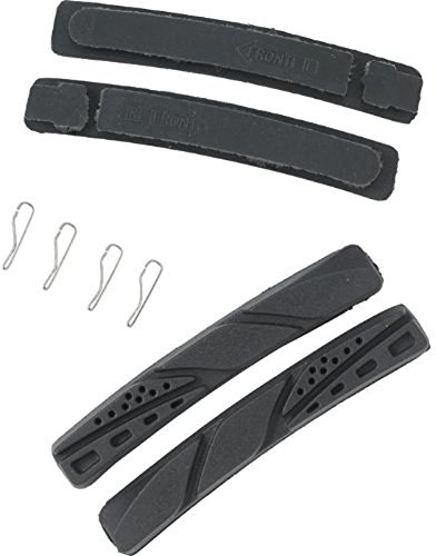 Aztec V-type insert brake blocks standard, pack of 2 pairs