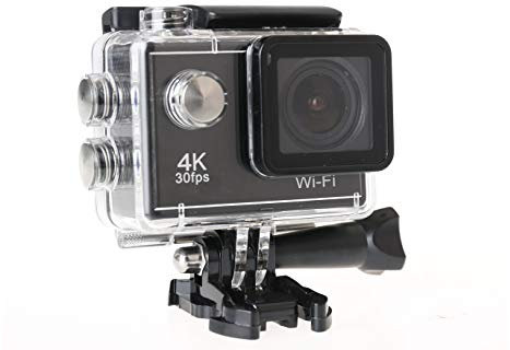DENVER ACK-8058W 4K Action Cam Sportkamera mit WLAN und Weitwinkel