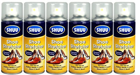 Shoe Stretcher Spray Relieves Tight Fitting Shoes Leather Suede Softener (SET OF 6)