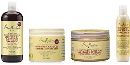 Shea Moisture Jamaican Black Castor Oil shampoo and Conditioner Gift Set