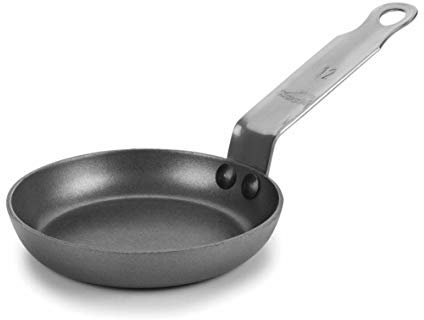 LACOR 63714 - Sartén Blinis Ferrum con Antiadherente, 14 cm