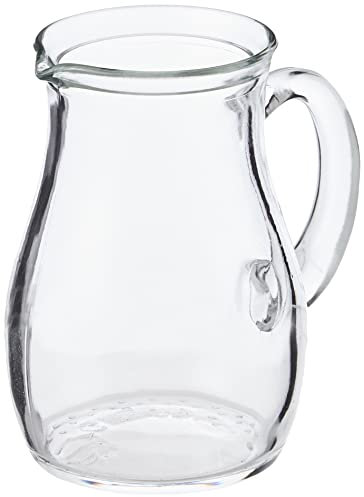 Roxy Jug 9oz / 250ml - Small Glass Jugs, Milk Jug, Breakfast Jug
