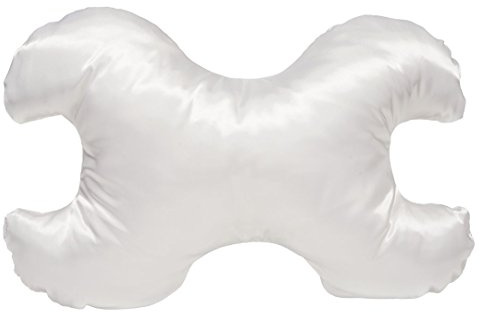 Save My Face! Pillow THE Original Anti-Wrinkle PILLOWETTE Le Grand Pillow (Stick-N-Slide, White)