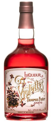 Tempus Fugit Liqueur de Violettes, 70cl, 22% ABV, Liqueur Made with French Violets, Violet Liqueur for Delicious Specialty Cocktails