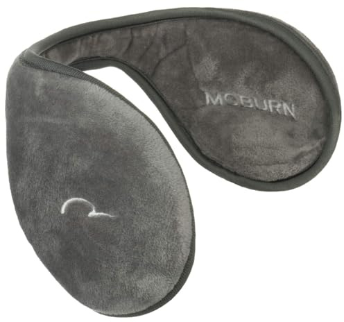 McBURN Calentador de Orejas Earband Mujer/Hombre - banda para las hombres otoño/invierno - talla única gris