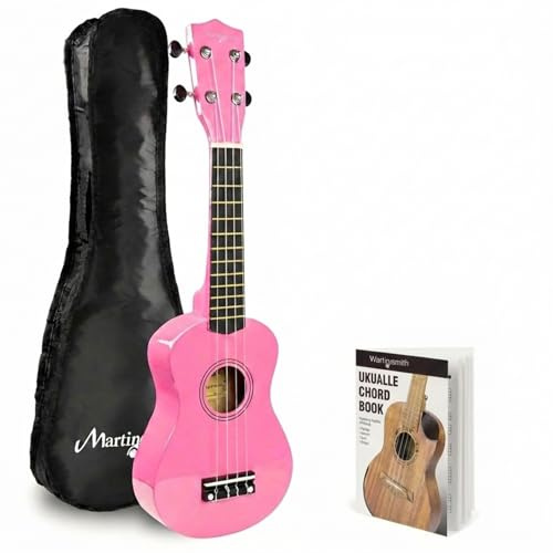 Martin Smith UK-212-PNK-A - Ukelele soprano