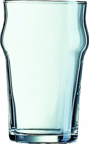 Tumbler 12 de cerveza cerveza cerveza de cristal cerveza vasos nonic 28 cl