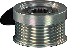 febi bilstein 14997 Generatorfreilauf, 1 Stück | Kompatibel mit: VOLVO C70 I Cabriolet, C70 I Coupe, S60 I, S70, S80 I, V70 I, V70 II, V70 III, XC70 I Cross Country, XC90 I