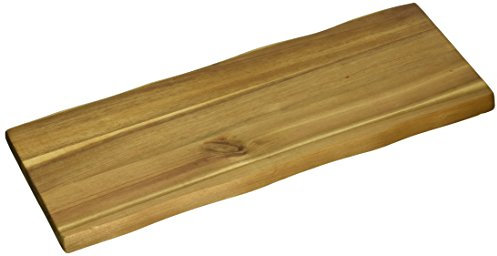 KESPER | Schneid- und Servierbrett, Material: Akazienholz, Maße: 38 x 14,5 x 1,5 cm, Farbe: Braun, Natur | 28500