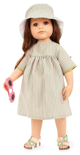 Götz 2559013 Hannah Summertime Puppe 50 cm Stehpuppe 7-TLG