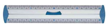 Maped Flachlineal, aus Aluminium, 200 mm, mit Griff