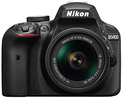Nikon D3400 w/ AF-P DX NIKKOR 18-55mm f/3.5-5.6G VR (Black)