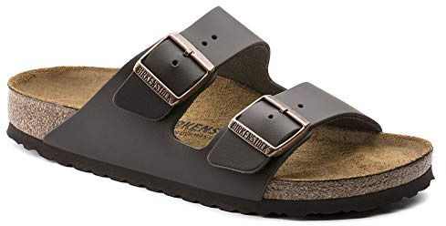 Birkenstock Classic Arizona Lammfell 1001135, Pantoletten, Braun (Mink 491), 39 EU (5.5 UK)