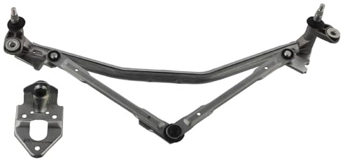 febi bilstein 30649 Wischergestänge ohne Motor, 1 Stück | Kompatibel mit: VW POLO, POLO IV Stufenheck