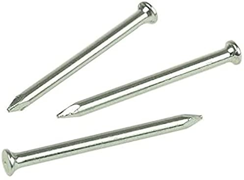 Merriway BH03130 Mauernagel 3,0 x 50 mm, Weiß, 25 Stück