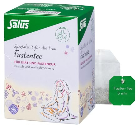 Salus Spezialitäten für die Frau Fastentee 1x 15 Filterbeutel (27g) – Bio-Kräutertee für Diät und Fastenkur