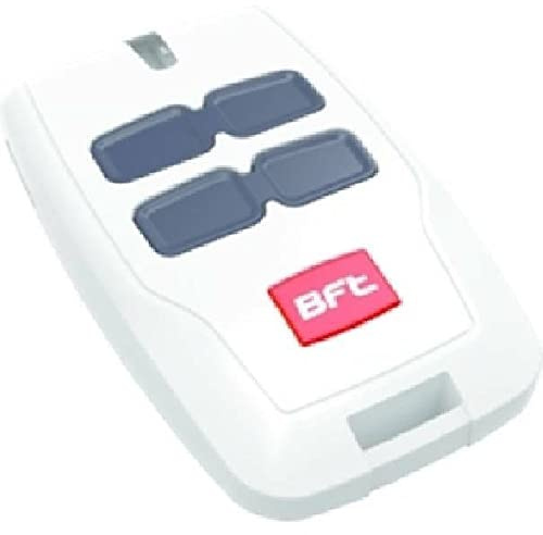 BFT MITTO B RCB 4ch Clear Ice Télécommande de Porte 433 MHz Blanc